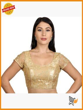 Indian Saree Blouse Crop Top Choli for Wedding Party